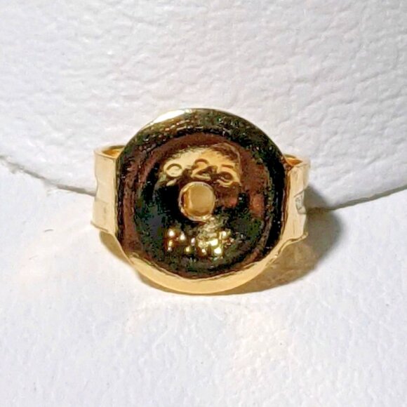 18k Gold Over 925 Silver Emerald & White Sapphire Drop Earrings - Picture 7 of 9